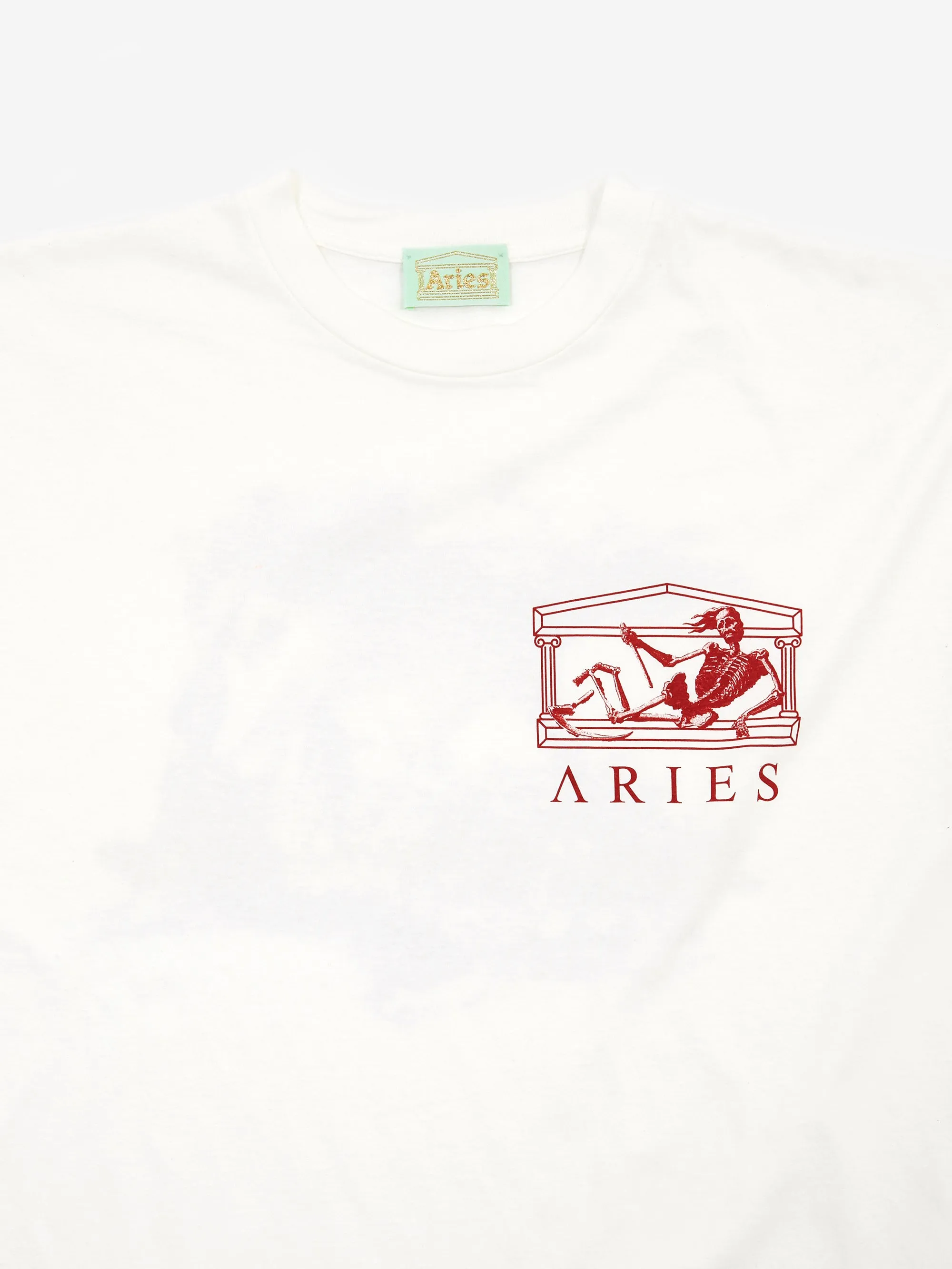 Aries UFO Toile de Jouy SS Tee - Off White