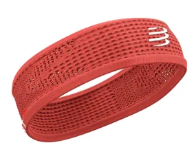 Banda estrecha para cabeza Compressport ON/OFF Coral