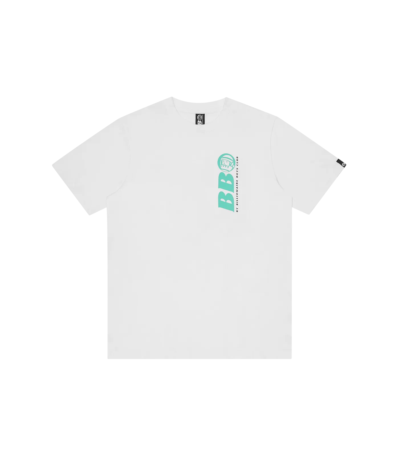 BB ASTRO REPEAT LOGO T-SHIRT - WHITE/GREEN LOGO