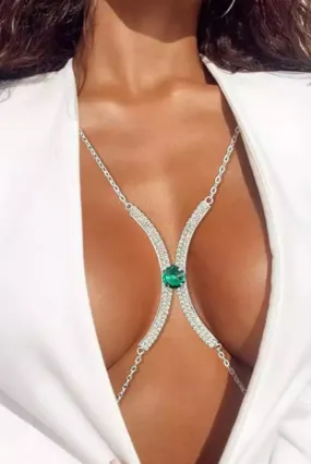 BODY CHAIN 'GREEN POTION'