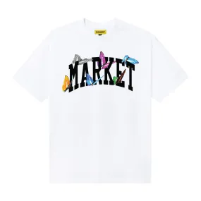 Butterfly Arc Tee (White)