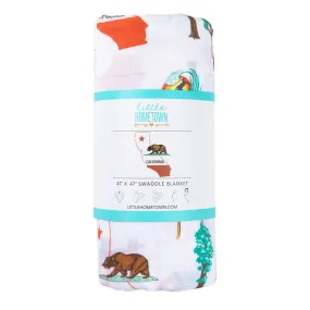 California Baby Muslin Swaddle Blanket