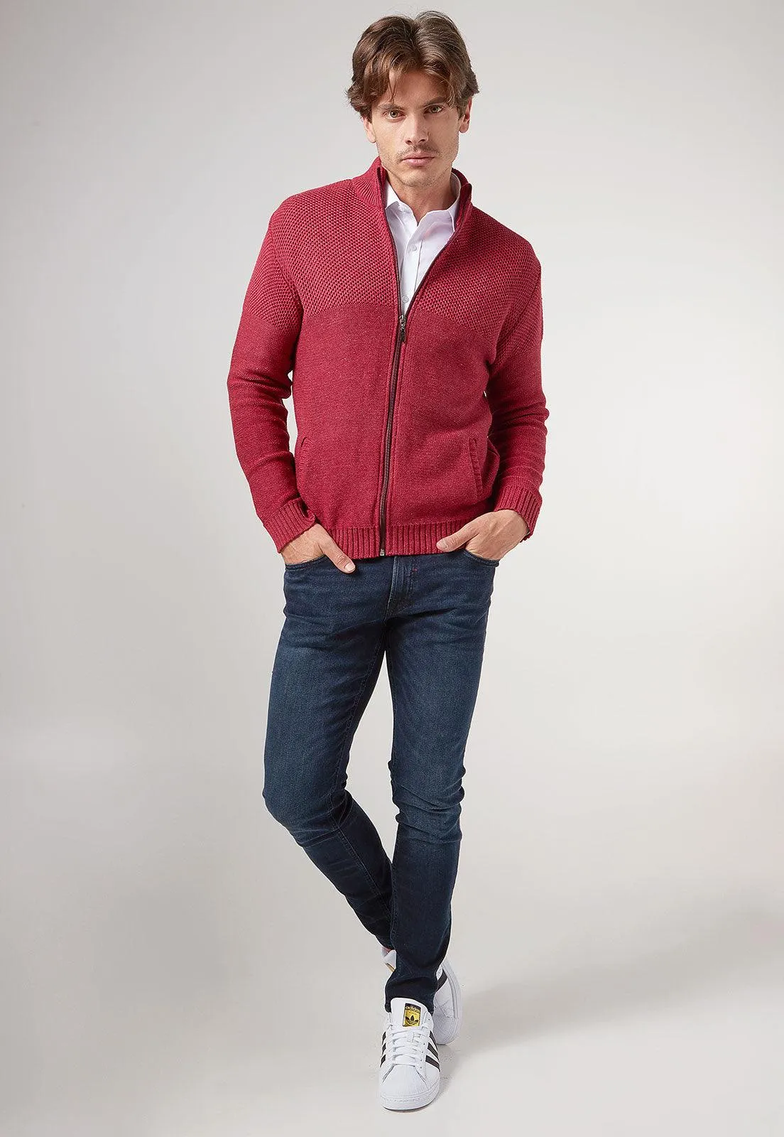 Chaqueta Colmena Jersey Con Algodón Pima