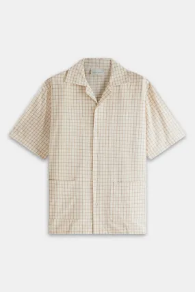 Drôle de Monsieur Carreaux Shirt - Beige