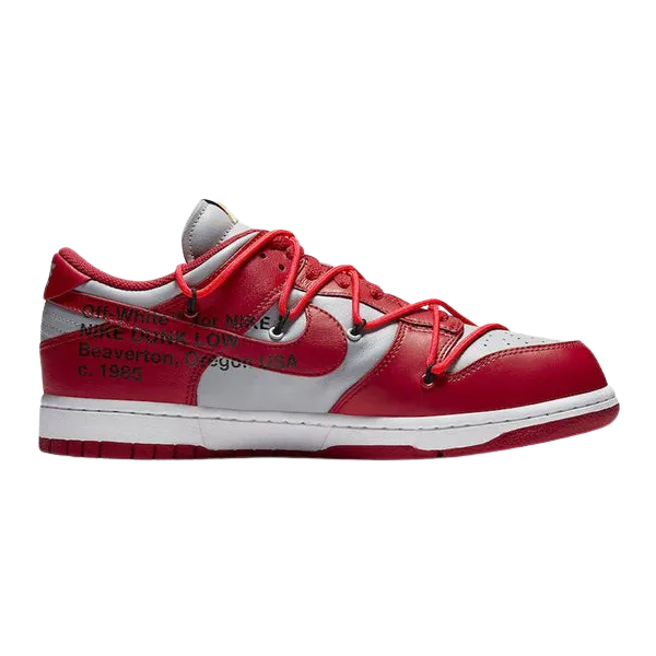 Dunk Low x Off-White University Red