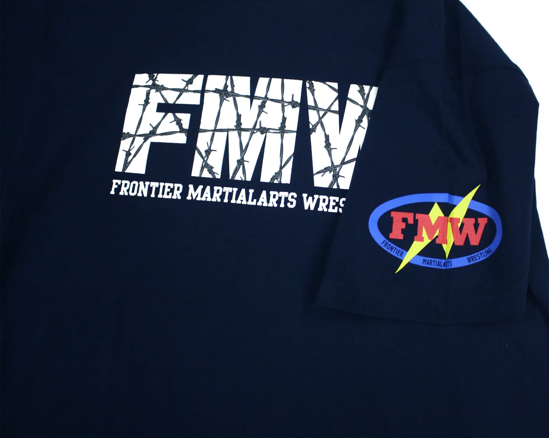 FMW BARBED WIRE LOGO T-SHIRT XL