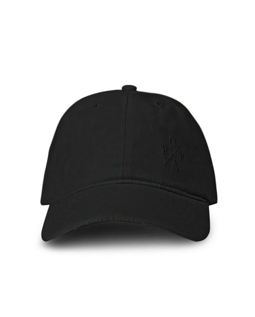 Gorra Popa Nego Suede