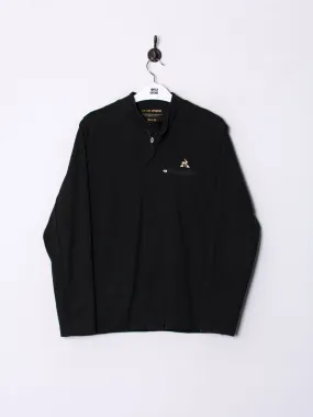 Le Coq Sportif Black Zipper Sweatshirt