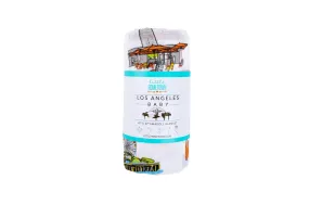 Los Angeles Baby Muslin Swaddle Receiving Blanket