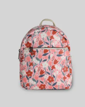 Mochila Mini Jardin Rosa