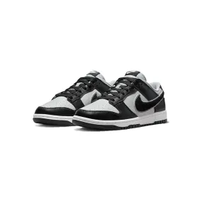 Nike Dunk Low Chenille Swoosh Black Grey