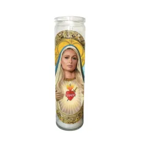 PARIS HILTON CELEBRITY PRAYER CANDLE