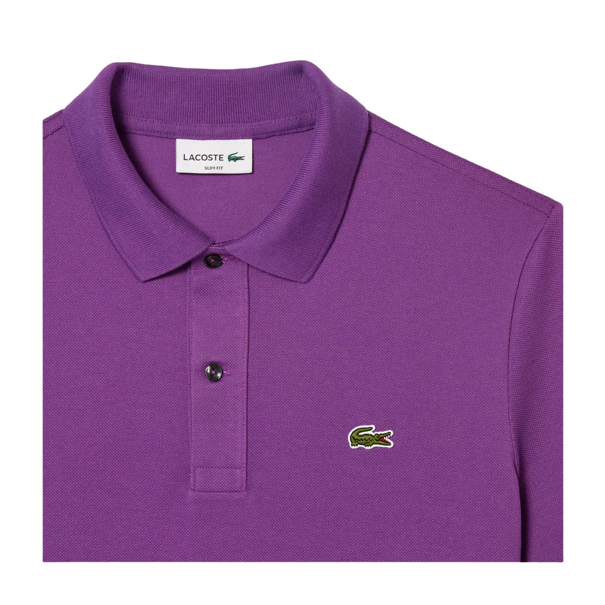 Polo Uomo Lacoste Slim Fit Viola