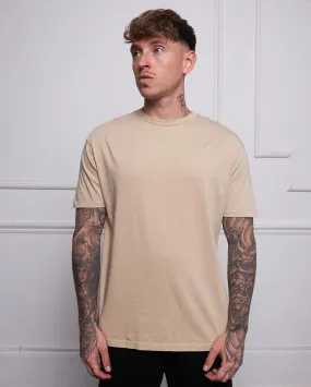 Premium Pima SS24 Tee - Brown Rice