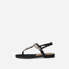 Sandalias Iris denim Oscuro