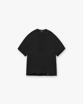 Slub T-Shirt - Jet Black