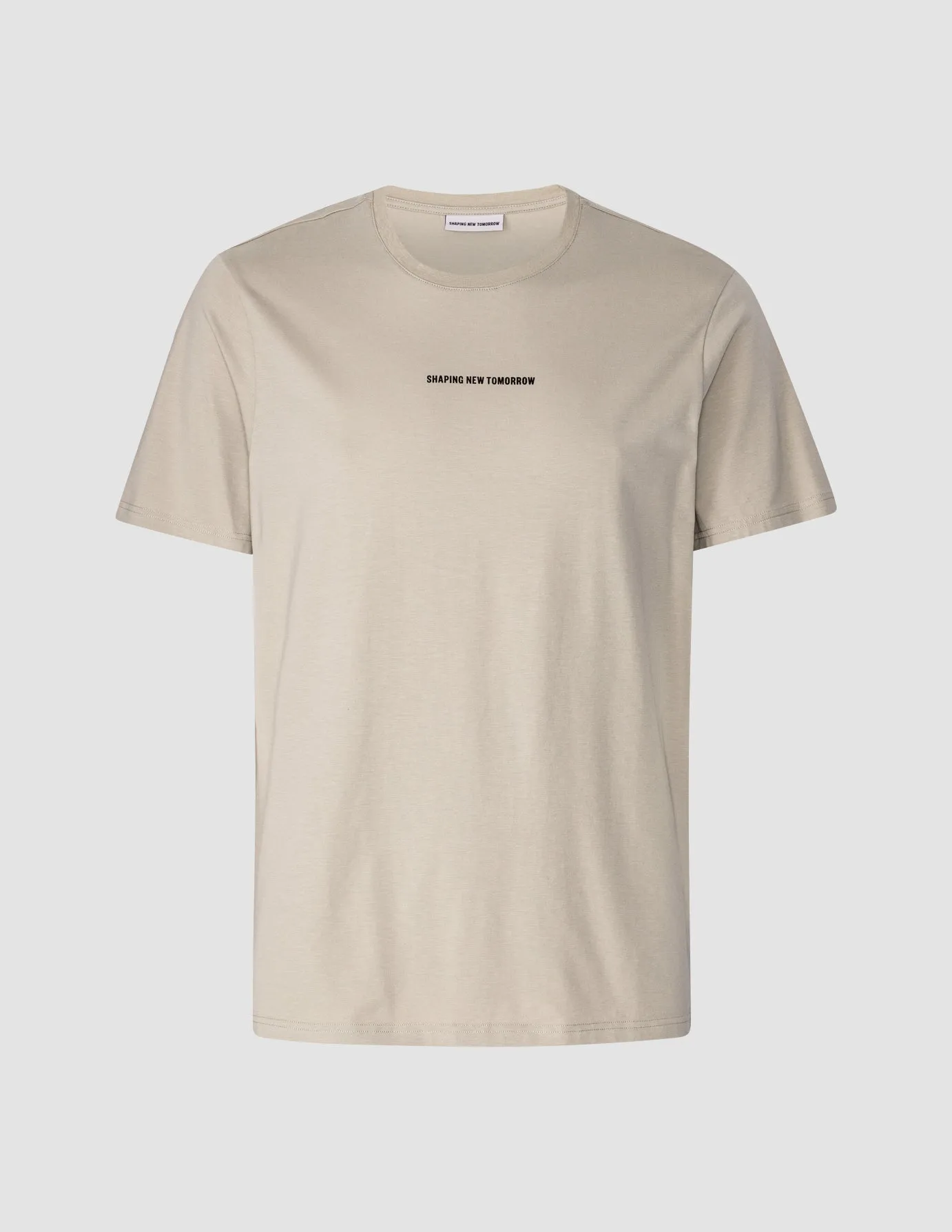 Supima Autograph T-shirt Oyster Grey