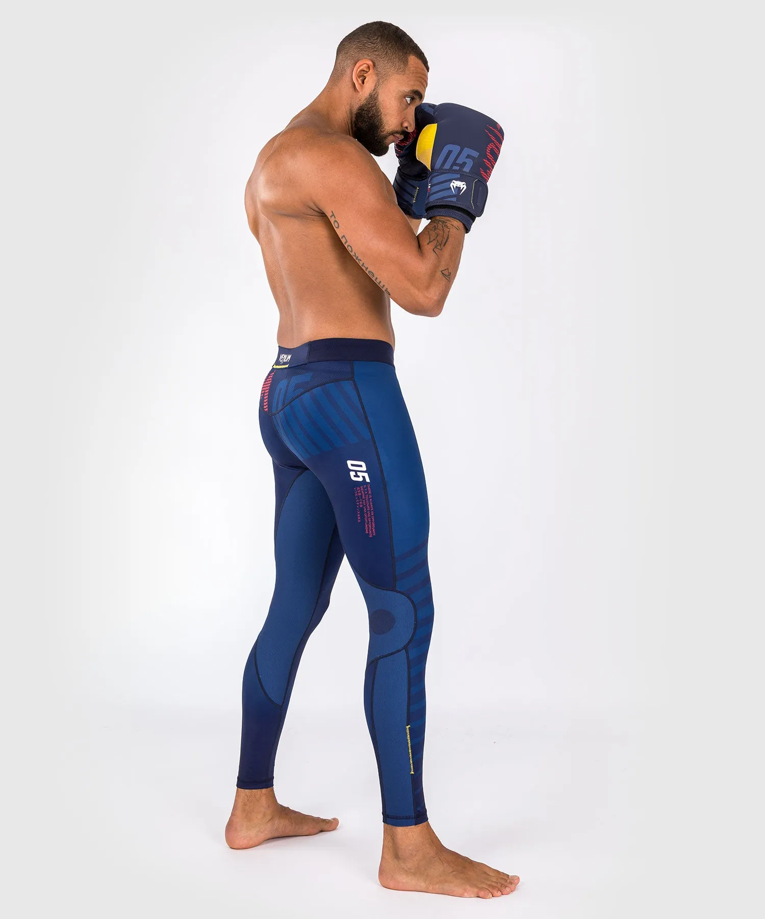 Venum Sport 05 Spats - Blue/Yellow